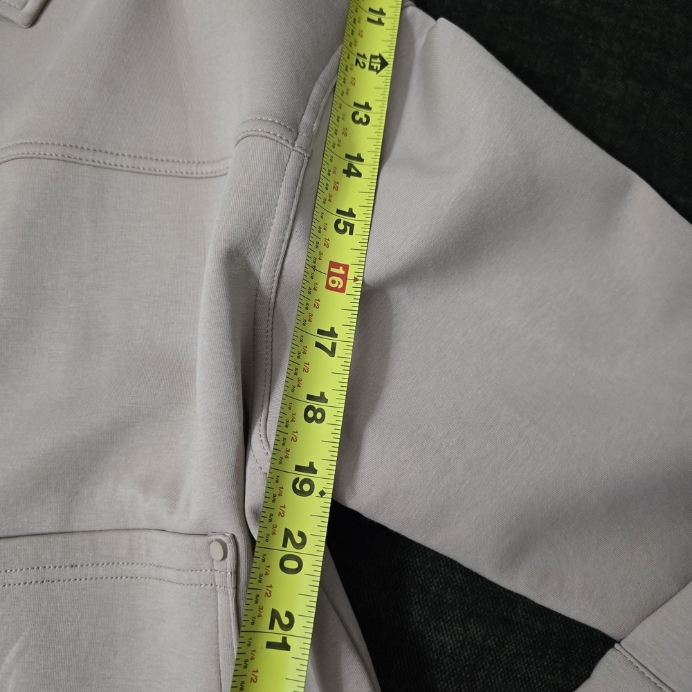 Cream Button-Front Jean Jacket - Picture 11 of 16